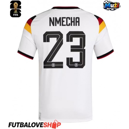 Dres Nemecko Felix Nmecha #23 Domáci MS 2026 Krátky Rukáv